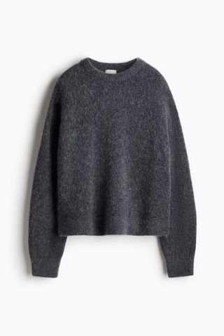 Oversized Alpaca-Blend Sweater