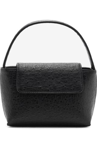 Croc Embossed Faux Leather Bag