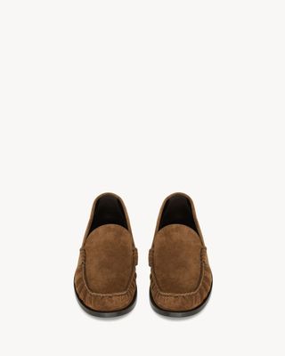 Women's Laurent Loafers in Suede in Snuff