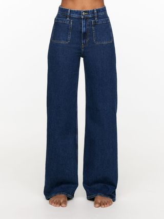 Lupine High Flared Stretch Jeans