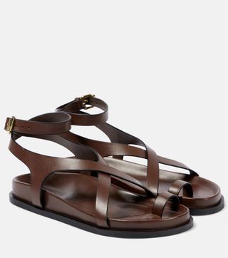 Jalen Slim Leather Sandals