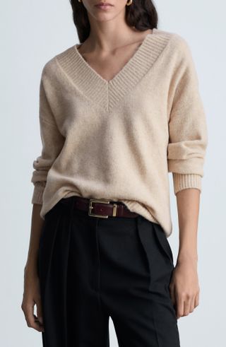 MANGO, Donatelo V-Neck Sweater