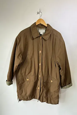 Vintage Banana Republic Brown Barn Coat Selected by the Curatorial Dept.