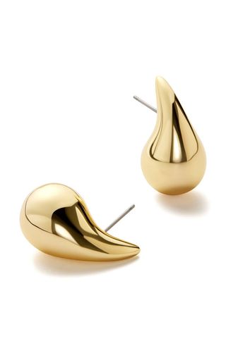 Gold Statement Earrings - Kiara