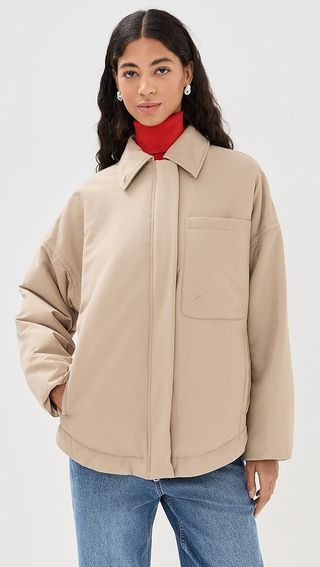 Tibi Clyde Padding Shirt Jacket