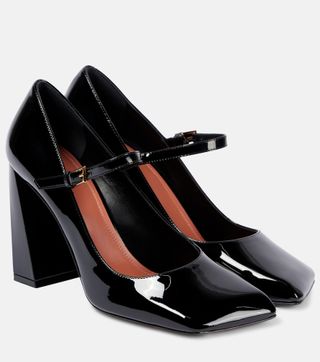 Charlotte 95 Patent Leather Mary Jane Pumps