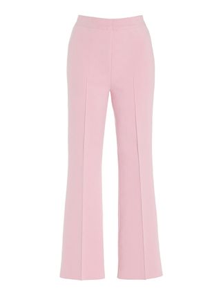 High Sport, Exclusive Kick Stretch-Cotton Knit Cropped Flared Pants