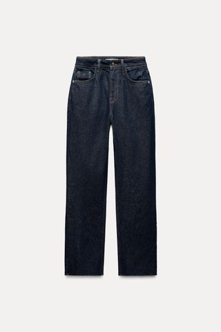 Z1975 Denim Straight Cut Jeans With a High Waist