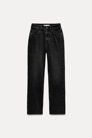 Z1975 Denim Straight Cut Jeans With a High Waist