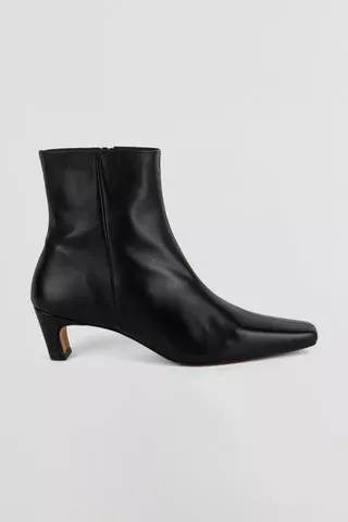 Intentionally Blank Lexi Kitten Heel Ankle Boot