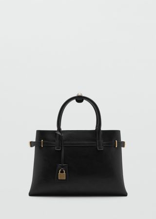 Shopper Bag With Padlock - Women | Mango Usa