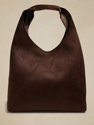 Vegan Leather Slouchy Tote