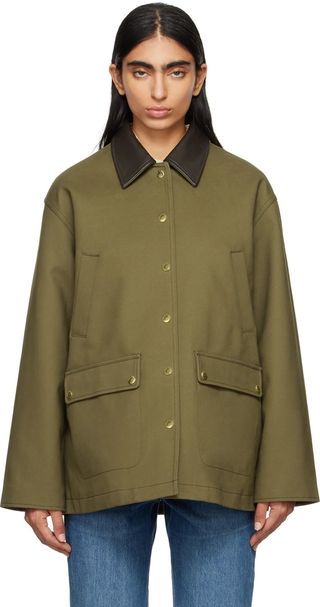 Khaki barn jacket