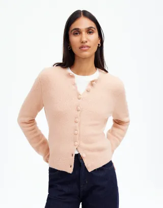 MW, Cotton-Blend Cardigan