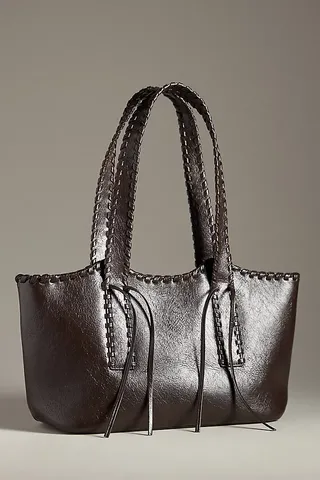 Melie Bianco Whipstitch Tote Bag