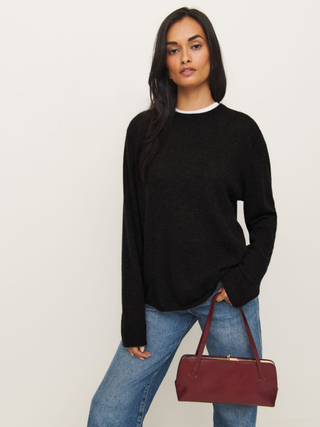 Reformation Cashmere Boyfriend Sweater