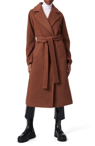 Bernardo, Double Breasted Belted Coat