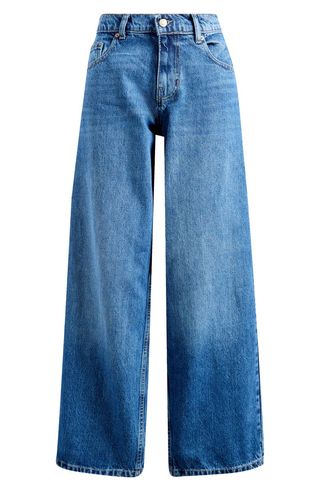 Cinch Wide Leg Jeans