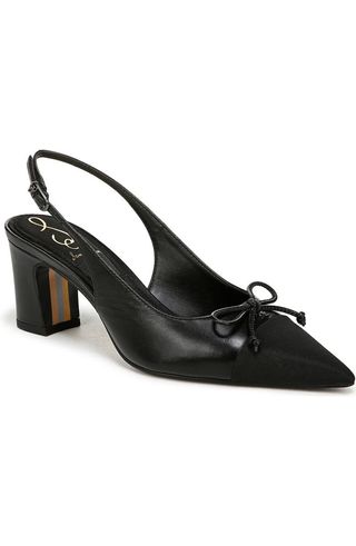 Willette Slingback Pointed Cap Toe Pump