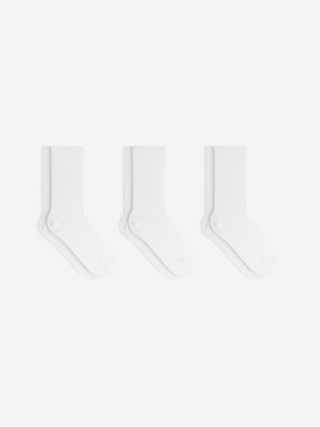 Cotton Rib Socks Set of 3