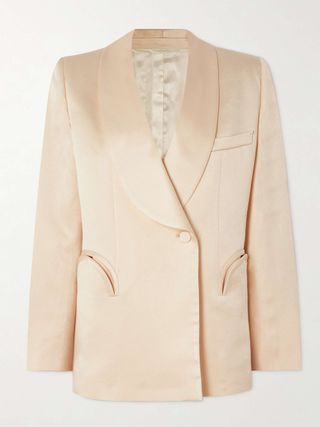 Novalis Satin-Crepe Blazer