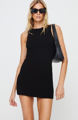 Osment Rib Mini Sweater Dress