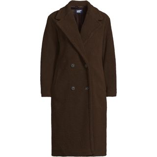 Lands End, Women's Teddy Collared Coat