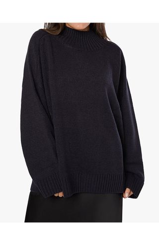 Oversized Funnel Neck Sweater