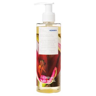 Korres Instant Smoothing Serum-in-Shower Oil in Golden Passionfruit