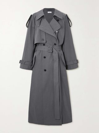 Avio Cotton-Poplin Trench Coat