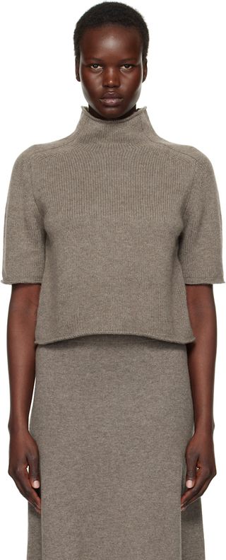 Taupe Fride Turtleneck