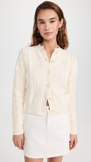 Alex Mill Cable Knit Nico Chunky Cardigan