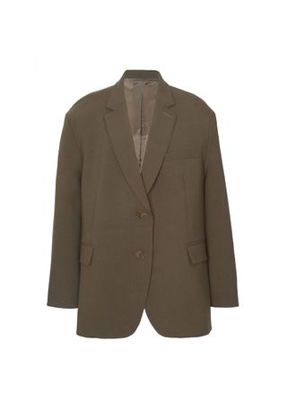 The Frankie Shop, Bea Blazer in Chocolate