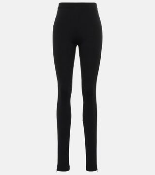 Zip High-Rise Leggings