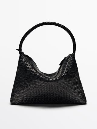 Massimo Dutti, Braided Nappa Leather Bag