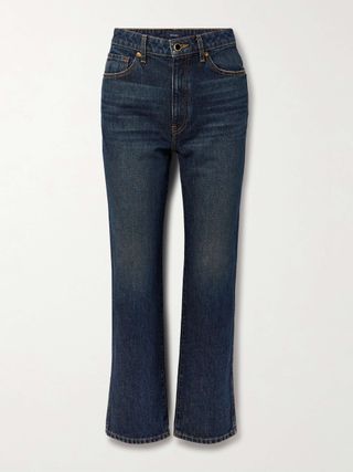 Abigail High-Rise Straight-Leg Jeans