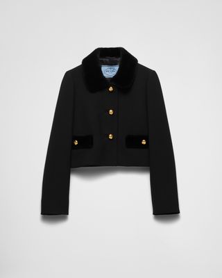 Natté Single-Breasted Jacket