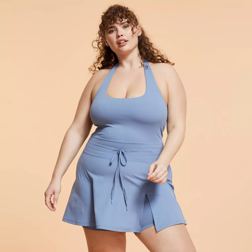 Blogilates x Target Women's Game Set Match Halter Active Dress