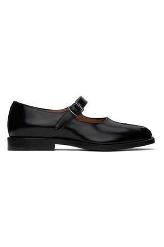 Maiso Margiela, Black Tabi Mary-Janes Ballerina Flats