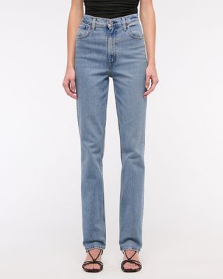 abercrombie, Ultra High Rise 90s Straight Jean