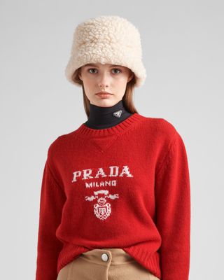 Wool and Cashmere Crew-Neck Sweater