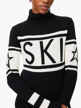 PERFECT MOMENT, Schild Striped-Print Wool Jumper