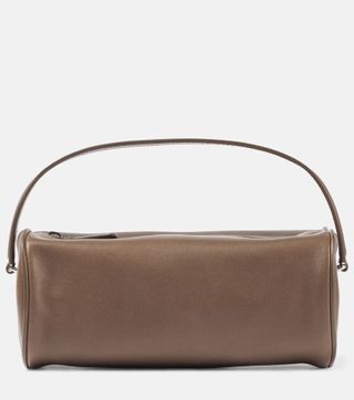 Round 90s Leather Shoulder Bag