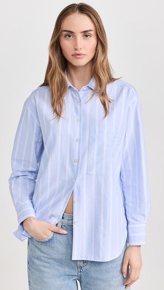 Ayr the Deep End Button Down Shirt