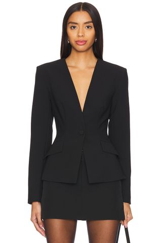 Elizabeth Deep V Blazer