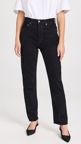 Agolde 90's Pinch Waist: High Rise Straight Jeans