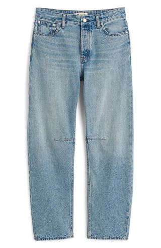 The Darted Barrel Leg Jeans