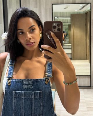 @rochellehumes side-parted collarbone length bob