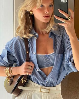 @hoskelsa voluminous collarbone length bob