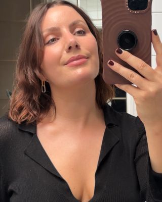 @emmahoareau relaxed collarbone length bob